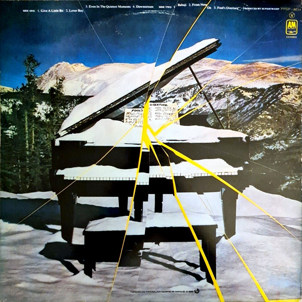 Supertramp - Even In The Quietest Moments... | A&M Records (PPSP-4634) - 2 Supertramp - Even In The Quietest Moments... | A&M Records (PPSP-4634) - 2