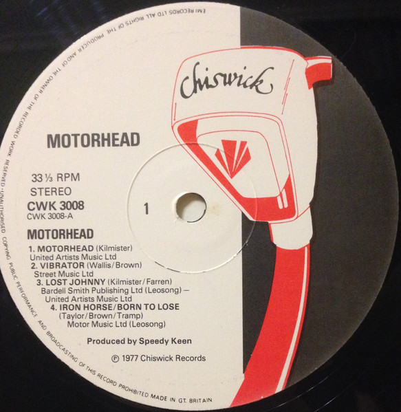 Motörhead - Motörhead | Chiswick Records (CWK 3008) - 3 Motörhead - Motörhead | Chiswick Records (CWK 3008) - 3