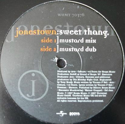 Jonestown - Sweet Thang | Universal (WUMT 70376) - main