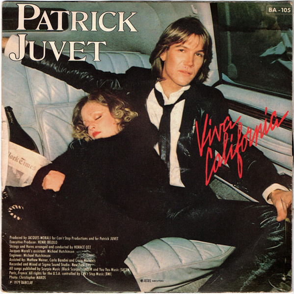 Patrick Juvet - Lady Night | Barclay (62.602) - 2 Patrick Juvet - Lady Night | Barclay (62.602) - 2