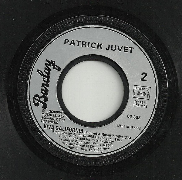 Patrick Juvet - Lady Night | Barclay (62.602) - 4 Patrick Juvet - Lady Night | Barclay (62.602) - 4