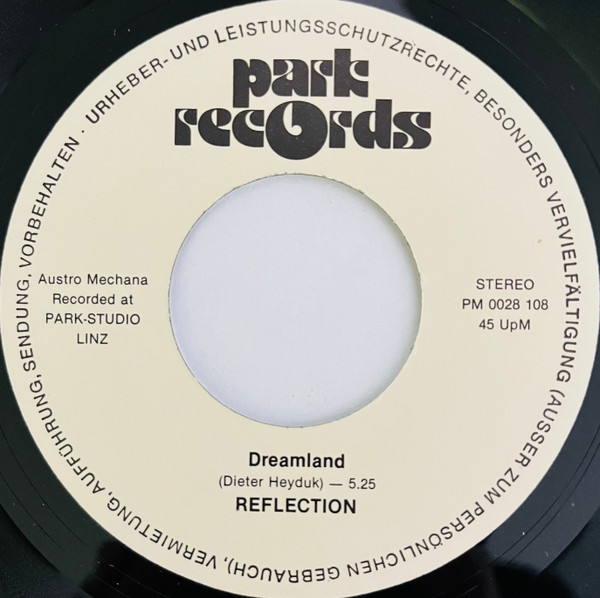 Reflection - Because / Dreamland | Park Records (PM 0028 108) - 4 Reflection - Because / Dreamland | Park Records (PM 0028 108) - 4