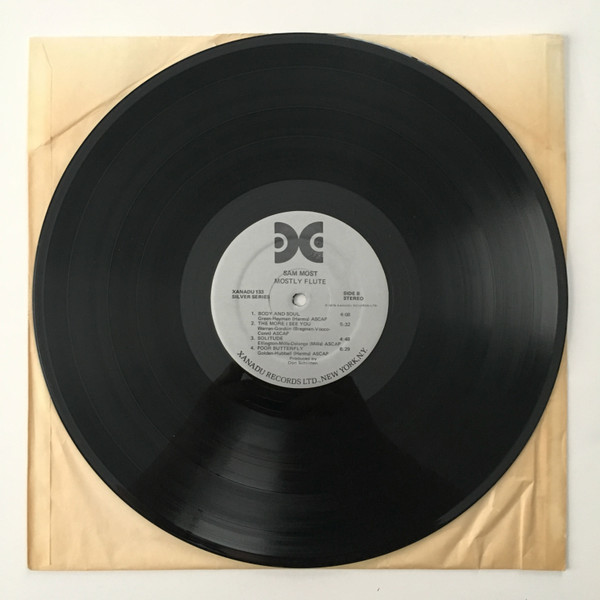 Sam Most - Mostly Flute | Xanadu Records (Xanadu 133) - 3 Sam Most - Mostly Flute | Xanadu Records (Xanadu 133) - 3