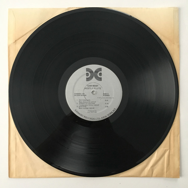 Sam Most - Mostly Flute | Xanadu Records (Xanadu 133) - 2 Sam Most - Mostly Flute | Xanadu Records (Xanadu 133) - 2