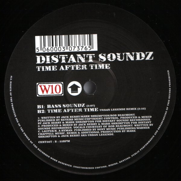 Distant Soundz - Time After Time | Incentive (CENT36T) - 2