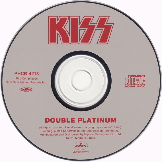 Kiss - Double Platinum | Mercury (PHCR-4213) - 3 Kiss - Double Platinum | Mercury (PHCR-4213) - 3