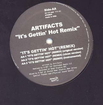 El Da Sensei / Artifacts - So... / It's Gettin' Hot Remix | Rewor"k" The Art Inc. (RTAI-001) - 2 El Da Sensei / Artifacts - So... / It's Gettin' Hot Remix | Rewor"k" The Art Inc. (RTAI-001) - 2
