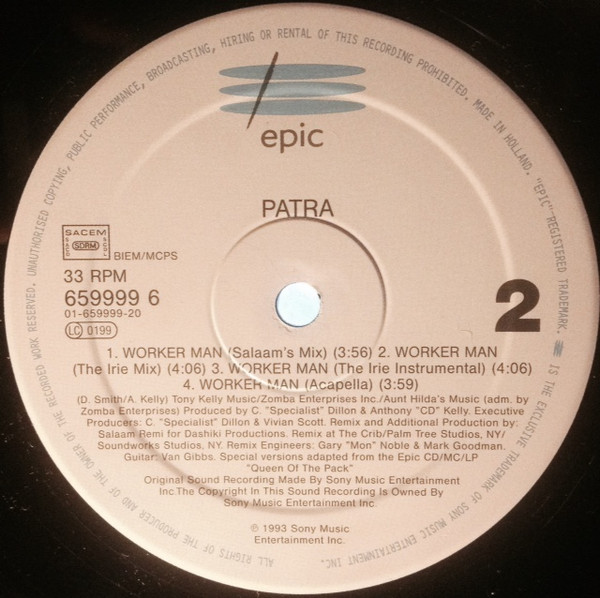 Patra - Worker Man | Epic (659999 6) - 4