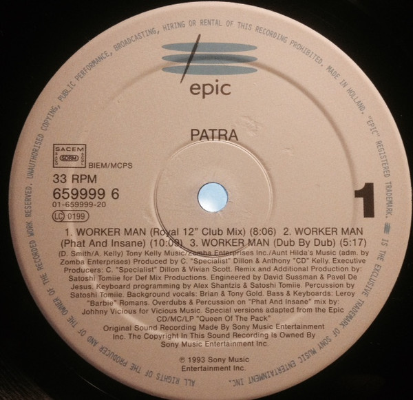 Patra - Worker Man | Epic (659999 6) - 3