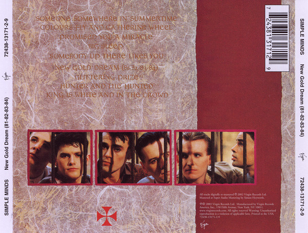 Simple Minds - New Gold Dream (81-82-83-84) | Virgin (72438-13171-2-9) - 2