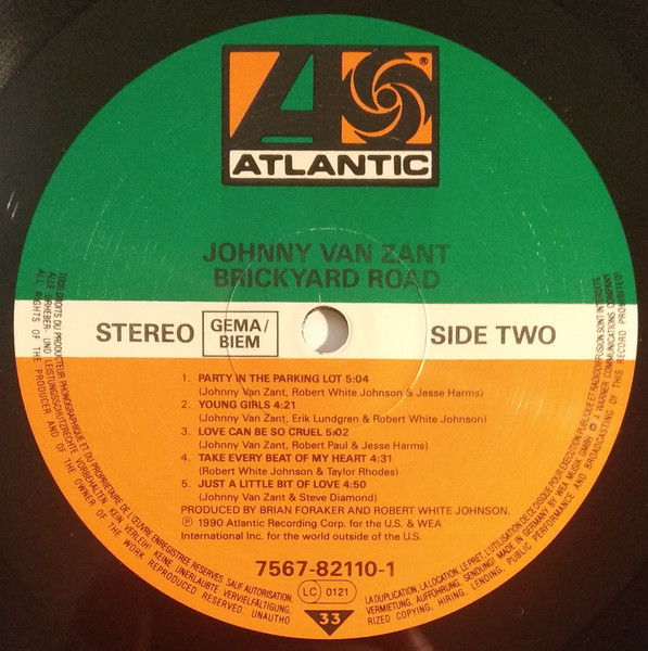 Johnny Van Zant - Brickyard Road | Atlantic (7567-82110-1) - 4