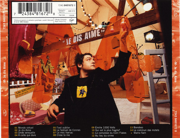 -M- - Je Dis Aime | Delabel (7243 8481672 8) - 2