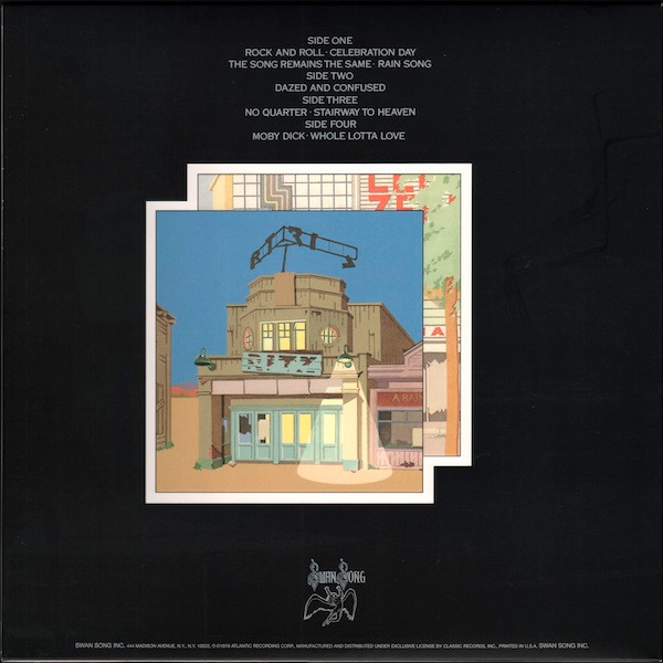 Led Zeppelin - The Soundtrack From The Film The Song Remains The Same | Swan Song (SS 2-201) - 2 Led Zeppelin - The Soundtrack From The Film The Song Remains The Same | Swan Song (SS 2-201) - 2