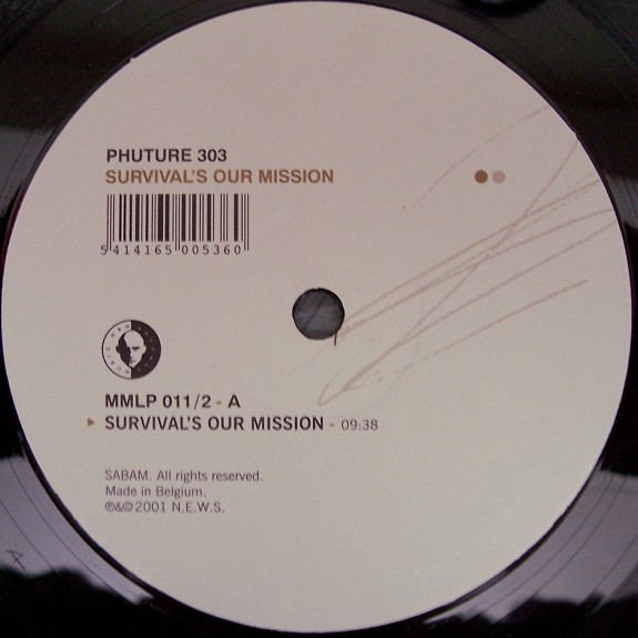 Phuture 303 - Survival's Our Mission (Part 2 Of 3) | Music Man Records (MMLP 011/2) - 2
