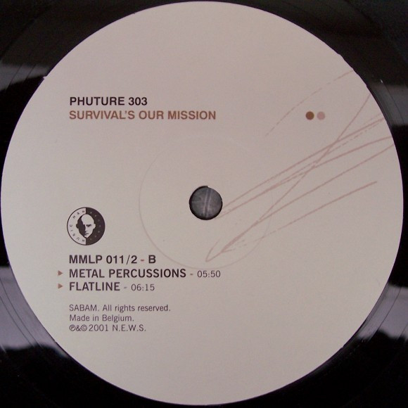 Phuture 303 - Survival's Our Mission (Part 2 Of 3) | Music Man Records (MMLP 011/2) - 3