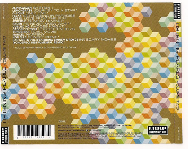 Various - Listening Pearls Volume Two | Mole Listening Pearls (MOLE CD 025-2) - 2 Various - Listening Pearls Volume Two | Mole Listening Pearls (MOLE CD 025-2) - 2