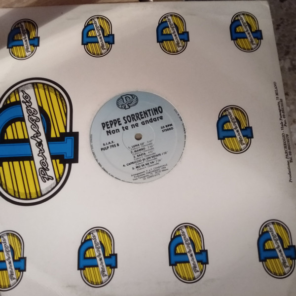Peppe Sorrentino - Non Te Ne Andare | Parcheggio (PULP 795)