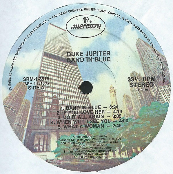 Duke Jupiter - Band In Blue | Mercury (SRM-1-3815) - 3 Duke Jupiter - Band In Blue | Mercury (SRM-1-3815) - 3
