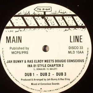 Jah Bunny & Ras Elroy Meets Dougie Conscious - Ina 81 Style Chapter 1 / Chapter 2 | Main Line (MLD 10) - 2