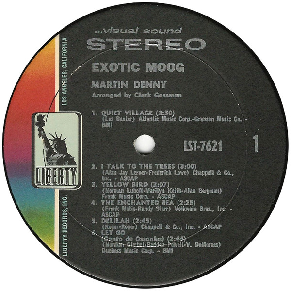 Martin Denny - Exotic Moog | Liberty (LST-7621) - 3 Martin Denny - Exotic Moog | Liberty (LST-7621) - 3