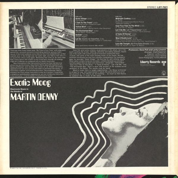 Martin Denny - Exotic Moog | Liberty (LST-7621) - 2 Martin Denny - Exotic Moog | Liberty (LST-7621) - 2