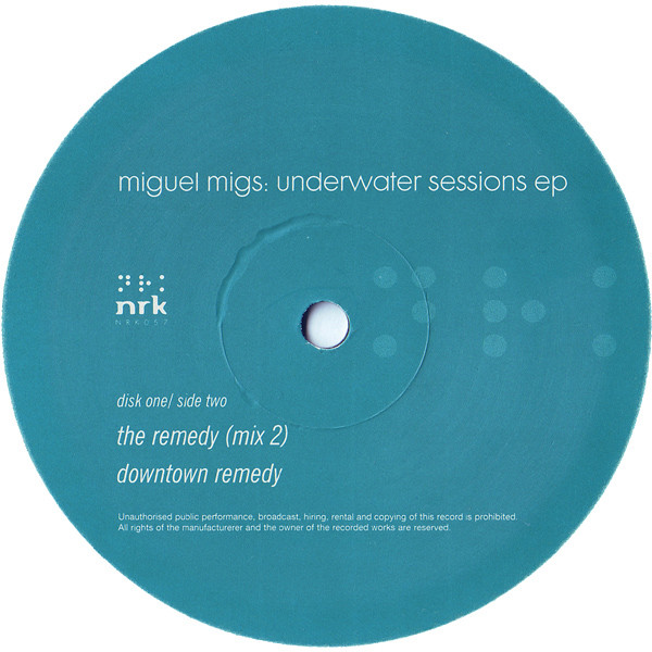 Miguel Migs - Underwater Sessions EP | NRK Sound Division (NRK057) - 4