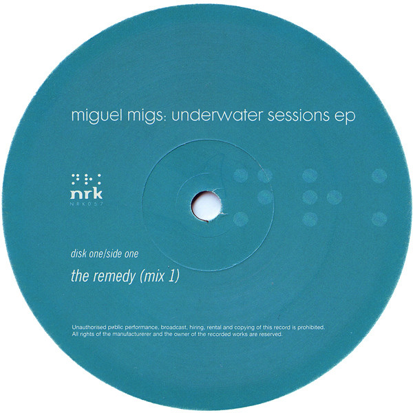 Miguel Migs - Underwater Sessions EP | NRK Sound Division (NRK057) - 3