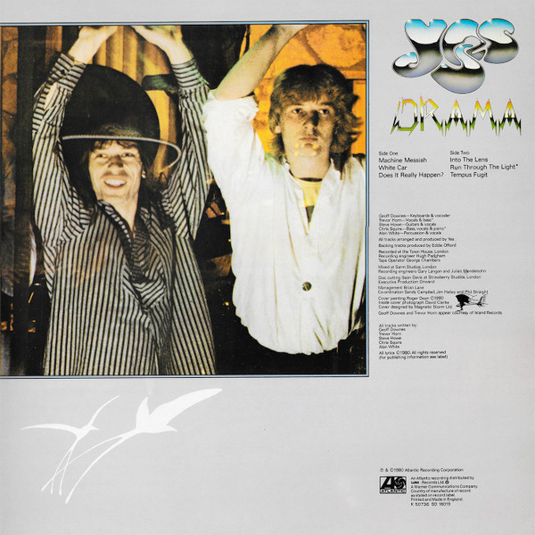 Yes - Drama | Atlantic (K 50736) - 3 Yes - Drama | Atlantic (K 50736) - 3