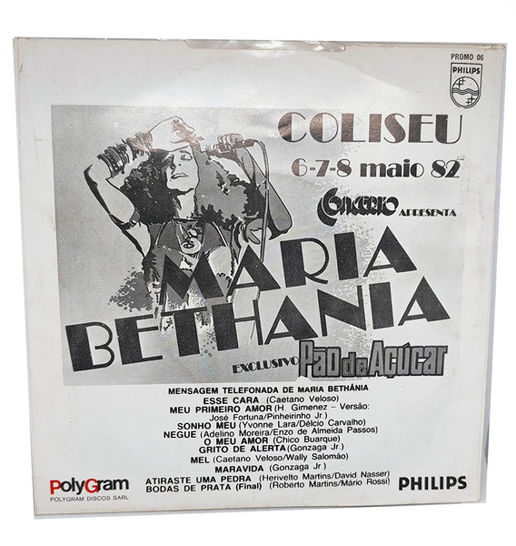 Maria Bethânia - Mensagem Telefonada de Maria Bethania | Philips (PROMO 06) - 2