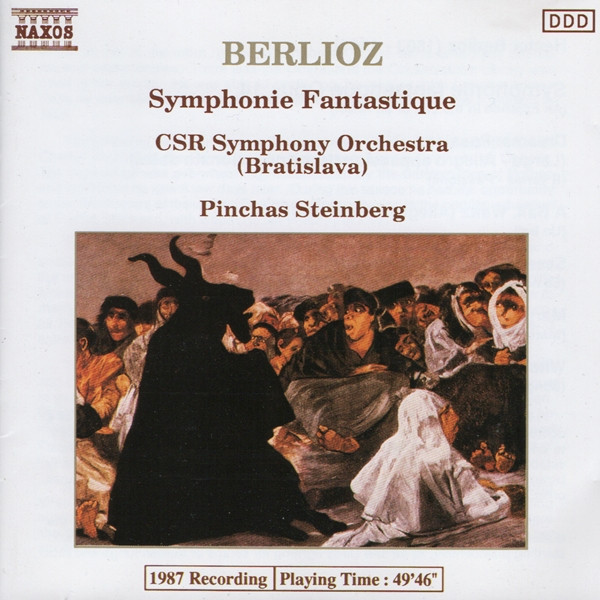 Hector Berlioz , Slovak Radio Symphony Orchestra , Pinchas Steinberg - Symphonie Fantastique | Naxos (8.550093)