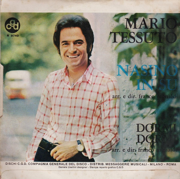 Mario Tessuto - Nasino In Su | CGD (N 9740) - 2
