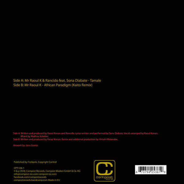 Mr Raoul K - African Paradigm EP1 | Compost Records (CPT 536-1) - 2