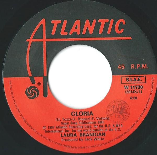 Laura Branigan - Gloria | Atlantic (W 11730) - 3 Laura Branigan - Gloria | Atlantic (W 11730) - 3