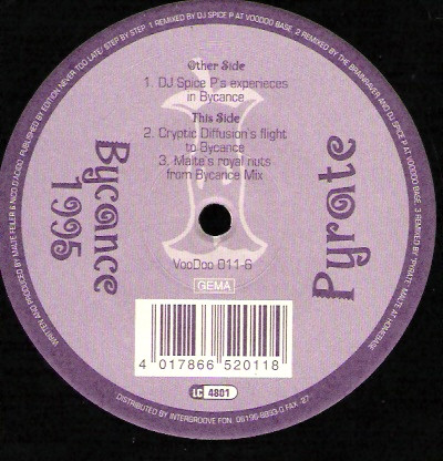 Pyrate - Bycance 1995 | VooDoo Records (VooDoo 011-6) - main