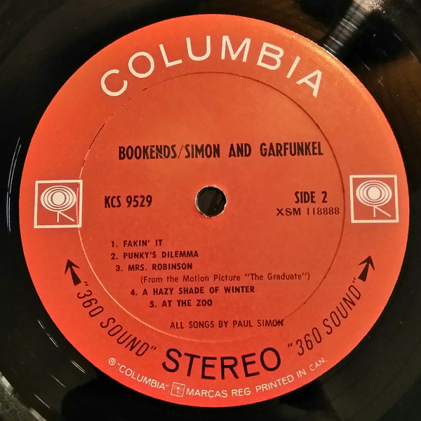 Simon & Garfunkel - Bookends | Columbia (KCS 9529) - 4