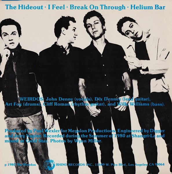 The Weirdos - Action-Design E.P. | Rhino Records (RNEP 508) - 2 The Weirdos - Action-Design E.P. | Rhino Records (RNEP 508) - 2