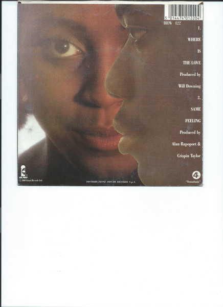 Mica Paris & Will Downing - Where Is The Love | Island Records (BRW 122) - 2