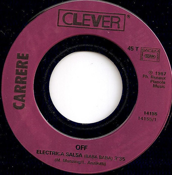 Off - Electrica Salsa (Baba Baba) | Carrere (14155) - main