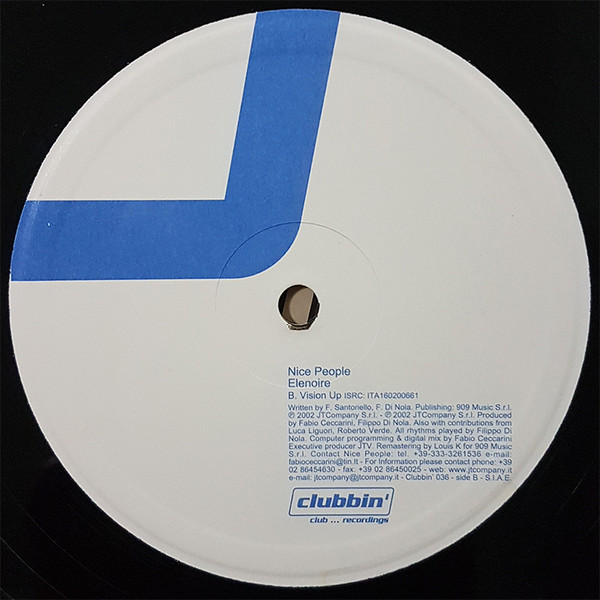 Nice People - Elenoire | Clubbin' Records (clubbin 036) - 2