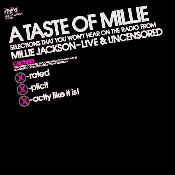 Millie Jackson - A Taste Of Millie | Spring Records (SP D 405)