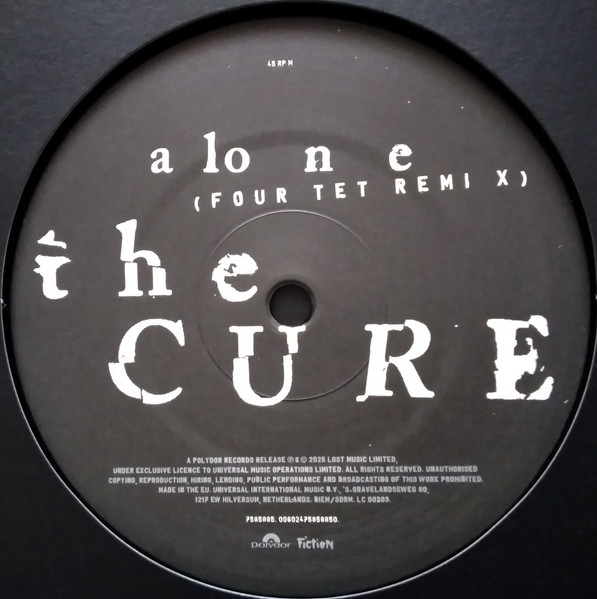 The Cure - Alone (Four Tet Remix) | Fiction Records (00602475858850) - 2