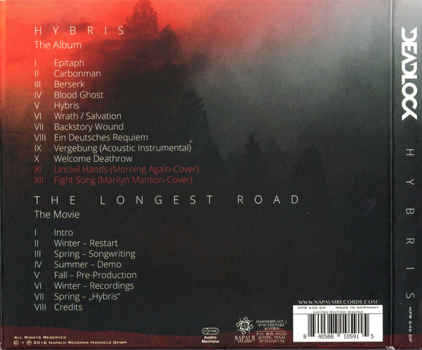 Deadlock - Hybris | Napalm Records (NPR 646 DP) - 3 Deadlock - Hybris | Napalm Records (NPR 646 DP) - 3