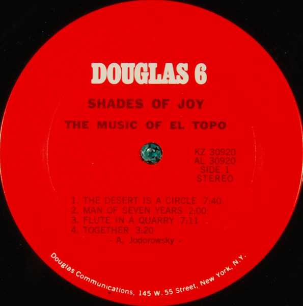 Shades Of Joy - The Music Of El Topo | Douglas (6) - 3 Shades Of Joy - The Music Of El Topo | Douglas (6) - 3