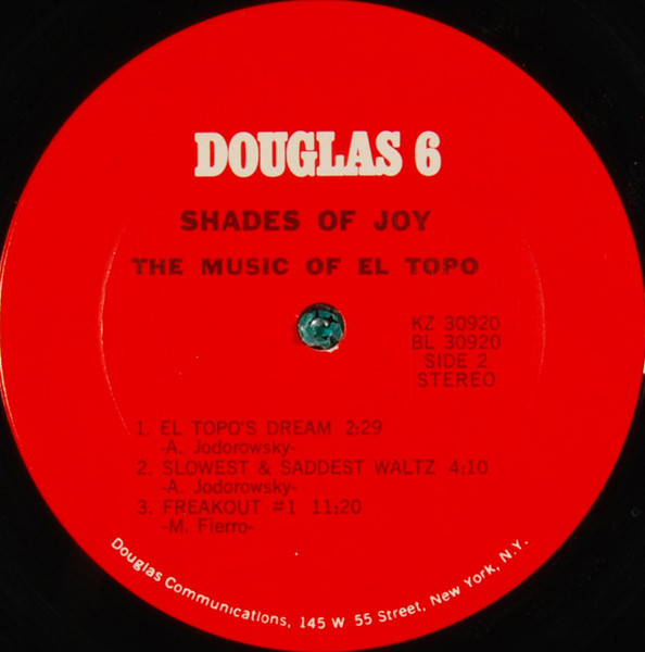 Shades Of Joy - The Music Of El Topo | Douglas (6) - 4 Shades Of Joy - The Music Of El Topo | Douglas (6) - 4