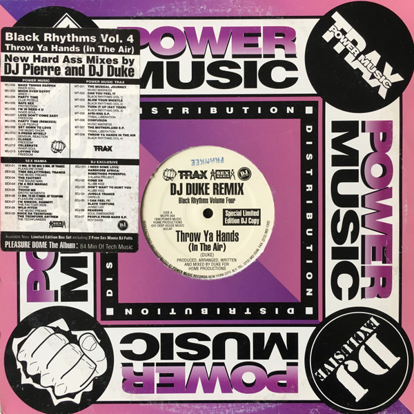 Black Rhythms - Throw Ya Hands (In The Air) | Power Music Records (MUPR-004)