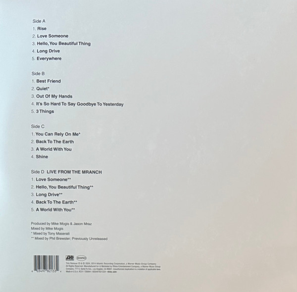 Jason Mraz - Yes! | Rhino Records (603497821334) - 2 Jason Mraz - Yes! | Rhino Records (603497821334) - 2