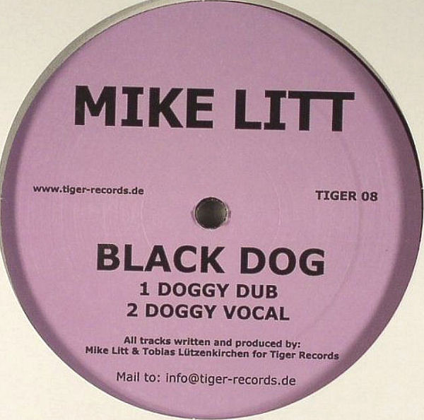 Mike Litt - Hard Times / Black Dog | Tiger Records (TIGER 08) - 2