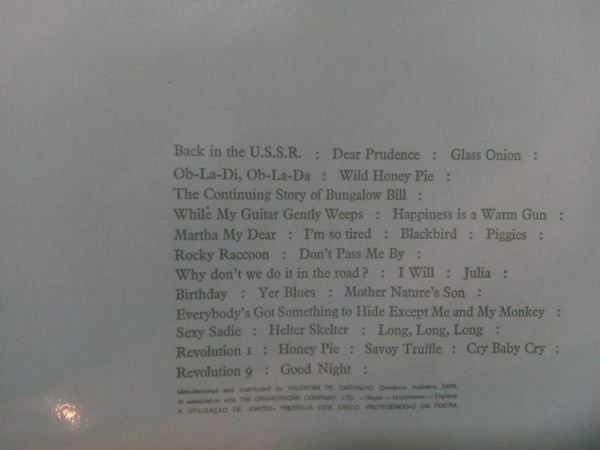 The Beatles - The Beatles | Apple Records (8E 164-04 173/4) - 3