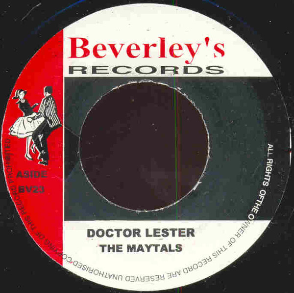 The Maytals - Doctor Lester / Sun Moon And Stars | Beverley's Records (BV 23) - 2 The Maytals - Doctor Lester / Sun Moon And Stars | Beverley's Records (BV 23) - 2