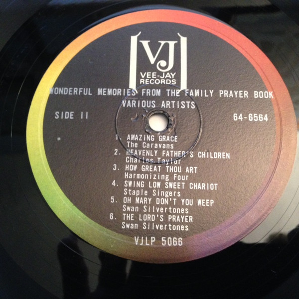 Various - Wonderful Memories From The Family Prayer Book | Vee Jay Records (VJ-5066) - 4 Various - Wonderful Memories From The Family Prayer Book | Vee Jay Records (VJ-5066) - 4